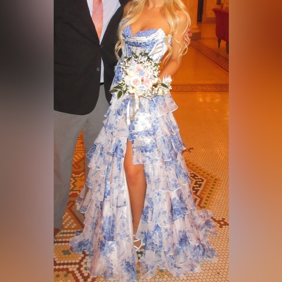 Sherri Hill 57250!!! Worn once, perfect condition. - Picture 3 of 3